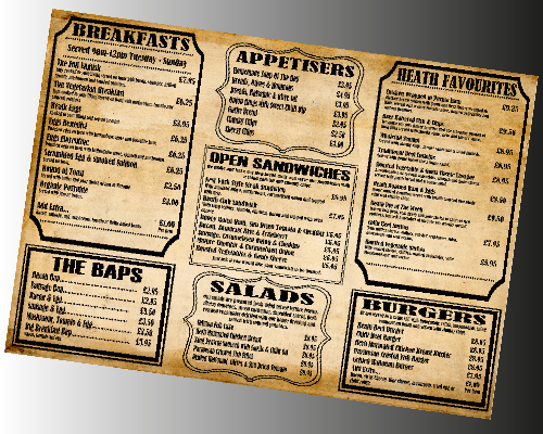 Intrilo Takeaway Menu-A4